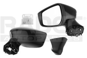 018-2330-35 ESPEJO NS VERSA 20-23 ELECTRICO P/PINTAR 3 PINES SENSE/ADVANCE IZQ