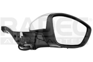 018-2411-06 ESPEJO PG 208 13-16 ELECTRICO E/ABATIBLE C/DESEMPANANTE C/DIRECCIONAL CROMADO DER