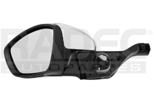 018-2411-07 ESPEJO PG 208 13-16 ELECTRICO E/ABATIBLE C/DESEMPANANTE C/DIRECCIONAL CROMADO IZQ