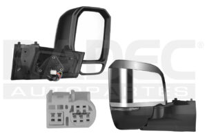 018-3005-10 ESPEJO TY HIACE 20-22 ELECTRICO E/ABATIBLE C/DIRECCIONAL CROMADO PASAJEROS V6 6CILINDROS 3.5L 3 PUERTAS DER