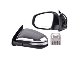 018-3007-31 ESPEJO TY HILUX 16-19 ELECTRICO E/ABATIBLE C/DIRECCIONAL CROMADO IZQ