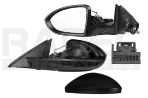 018-3112-27 ESPEJO VW JETTA 19-22 ELECTRICO C/DESEMPANANTE P/PINTAR TRENDLINE/CONFORTLINE IZQ