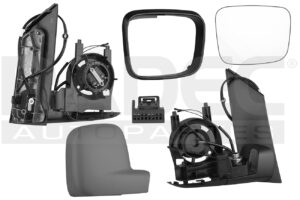 018-3134-06 ESPEJO VW CADDY 14-16 ELECTRICO C/DESEMPANANTE P/PINTAR DER