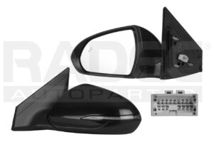 018-3402-17 ESPEJO HY ELANTRA 19-21 ELECTRICO C/DESENPANANTE C/DIRECCIONAL C/PUNTO CIEGO P/PINTAR 8 PINES IZQ