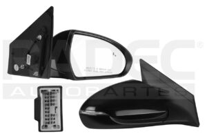 018-3412-00 ESPEJO HY IONIQ 18-20 ELECTRICO C/DESEMPANANTE C/DIRECCIONAL C/SENSOR PUNTO CIEGO P/PINTAR GLS 4 CILINDROS 1.6L DER