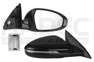 018-3507-20 ESPEJO KI FORTE 19-21 ELECTRICO C/DESEMPANANTE C/DIRECCIONAL P/PINTAR DER
