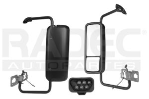 018-3801-09 ESPEJO FR FREIGHTLINER COLUMBIA 08-17 ELECTRICO C/DESEMPANANTE NEGRO IZQ