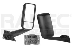 018-3805-24 ESPEJO FR FREIGHTLINER CASCADIA 18-24 ELECTRICO C/DESEMPANANTE NEGRO DER