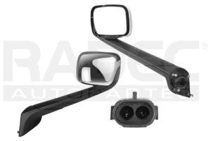 018-3805-29 ESPEJO COFRE FR CASCADIA 18-22 MANUAL C/DESEMPANANTE CROMADO IZQ