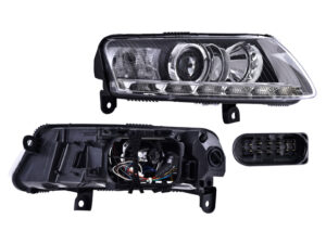 019-0203-04 FARO AD A6 09-11 ELECTRICO P/FOCO XENON C/LEDS DEPO DER