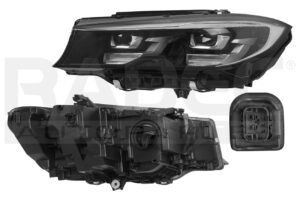 019-0301-29 FARO BW SERIE 3 SPORT 19-22 ELECTRICO C/MOTOR C/LEDS DEPO IZQ
