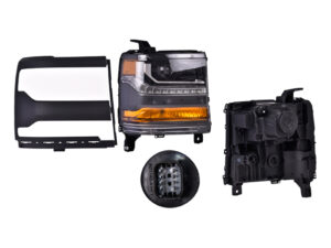 019-0615-20 FARO CV CHEYENNE/SILVERADO 16-18 F/NEGRO P/FOCO XENON TYC DER