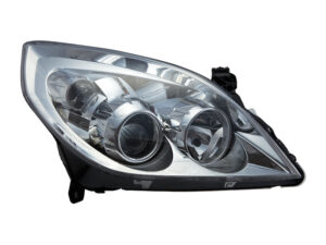 019-0649-12 FARO CV VECTRA 06-07 ELECTRICO S/MOTOR FONDO NEGRO P/FOCO HALOGENO DEPO DER