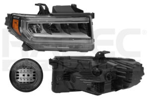 019-0664-20 FARO CV ACADIA 20-21 FONDO CROMADO FULL LED DEPO DER