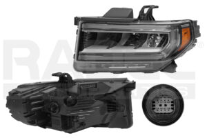 019-0664-21 FARO CV ACADIA 20-21 FONDO CROMADO FULL LED DEPO IZQ