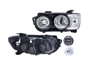 019-0670-13 FARO CV SONIC 16 MANUAL BISEL NEGRO S/REFLEJANTE P/FOCO HALOGENO DEPO IZQ