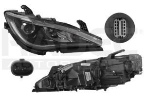 019-0711-14 FARO CR PACIFICA LIMITED PLATINUM 17-20 C/LEDS C/FOCO HALOGENO DEPO DER