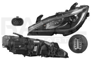 019-0711-15 FARO CR PACIFICA LIMITED PLATINUM 17-20 C/LEDS C/FOCO HALOGENO DEPO IZQ