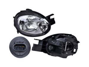 FARR378 FARO DODGE NEON 03-05 RH FONDO NEGRO RADEC