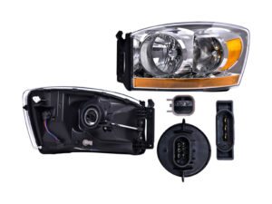 FARR537 FARO DODGE PU 06-07 C/FRANJA AMBAR LH RADEC