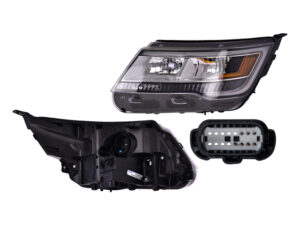 019-1214-33 FARO FD EXPLORER?XLT/LIMITED/PLATINUM 16-18 FONDO CROMADO P/FOCO XENON C/LUZ DE DIA DEPO IZQ