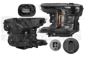 019-1215-37 FARO FD F-150/LOBO 18-20 FONDO NEGRO C/FOCO HALOGENO DEPO IZQ