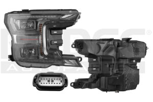 019-1226-16 FARO FD LOBO PLATINUM 18-20 DOBLE CABINA C/LEDS DEPO DER