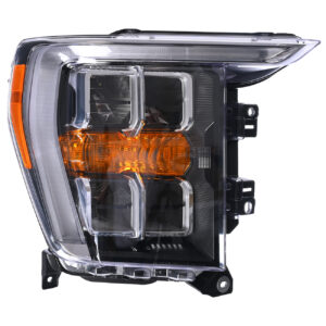 019-1226-24 FARO FD LOBO 21-23 LARIAT DOBLE CABINA FILO CROMADO C/LEDS DEPO DER