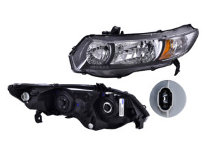 019-1302-37 FARO HD CIVIC 10-11 2 PUERTAS DEPO IZQ