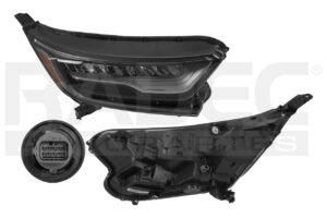 019-1303-36 FARO HD CR-V TOURING 17-21 C/LEDS DEPO DER