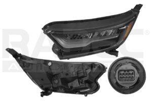 019-1303-37 FARO HD CR-V TOURING 17-21 C/LEDS DEPO IZQ