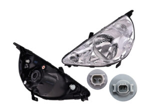 019-1304-25 FARO HD FIT 06-08 FONDO CROMADO TYC IZQ