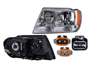 FARR127 FARO DG GRAND CHEROKEE 99-04 FONDO CLARO CUARTO BCO LH RADEC