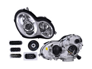 019-2002-08 FARO MC CLASE C 03-05 ELECTRICO C/MOTOR C/LUPA P/FOCO XENON DEPO DER