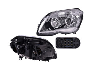 019-2018-03 FARO MC GLK 09-12 ELECTRICO C/MOTOR FONDO NEGRO P/FOCO HALOGENO DEPO IZQ