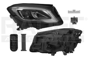 019-2024-02 FARO MC CLASE GLA 200 18-19 1.6LTS ELECTRICO C/MOTOR C/LEDS S/FOCO DEPO DER