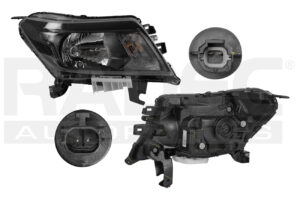 019-2346-14 FARO NS NP300/FRONTIER 21-22 FONDO NEGRO ORIGINAL DER