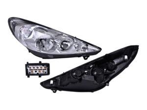 FARR1006 FARO PEUGEOT 207 08-11 FONDO CROMADO RH RADEC