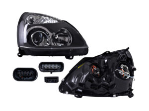 019-2601-10 FARO RN CLIO SPORT 02-10 ELECTRICO S/MOTOR C/LUPA P/FOCO XENON DEPO DER