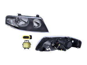 019-2610-04 FARO RN SCALA 10-13 ELECTRICO S/MOTOR FONDO NEGRO P/FOCO HALOGENO DEPO DER