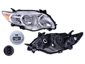 FARR1062 FARO TOYOTA COROLLA 09-10 FONDO CROMADO RH RADEC