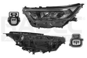 019-3011-47 FARO TY RAV 4 19-20 ELECTRICO C/MOTOR C/LEDS DEPO IZQ