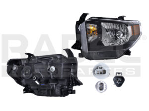 019-3017-33 FARO TY TUNDRA TRD 14-17 C/MOTOR FONDO NEGRO DEPO IZQ