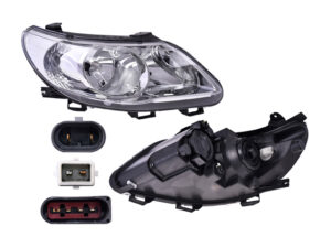 019-3110-06 FARO VW GOL/SAVEIRO 09-13 DOBLE AS FONDO NEGRO DEPO DER