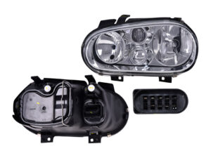 019-3111-09 FARO VW GOLF 00-07 C/BASE ORIGINAL ART BRA IZQ