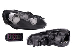 019-3111-46 FARO VW GOLF 13 ELECTRICO C/MOTOR S/FOCOS DEPO DER