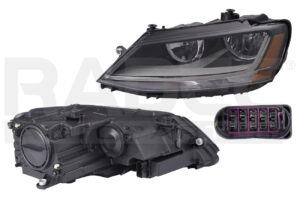 FARR1291 FARO VW JETTA BICENTENARIO 15-18 1 FOCO CO LUZ LED LH RADEC