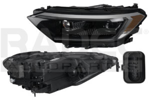 019-3112-67 FARO VW JETTA HIGHLINE/GLI/SPORTLINE 21-24 8 PINES C/LUPA C/LEDS CN IZQ