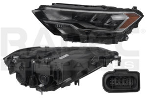 019-3112-71 FARO VW JETTA 21-23 C/LEDS REFLEJANTE AMBAR DEPO IZQ