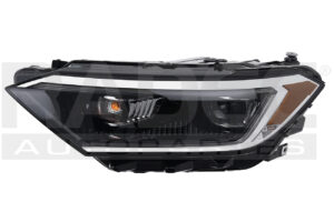 019-3112-73 FARO VW JETTA 19-23 HIGHLINE/GLI C/REFLEJANTE AMBAR 10 PINES TYC IZQ